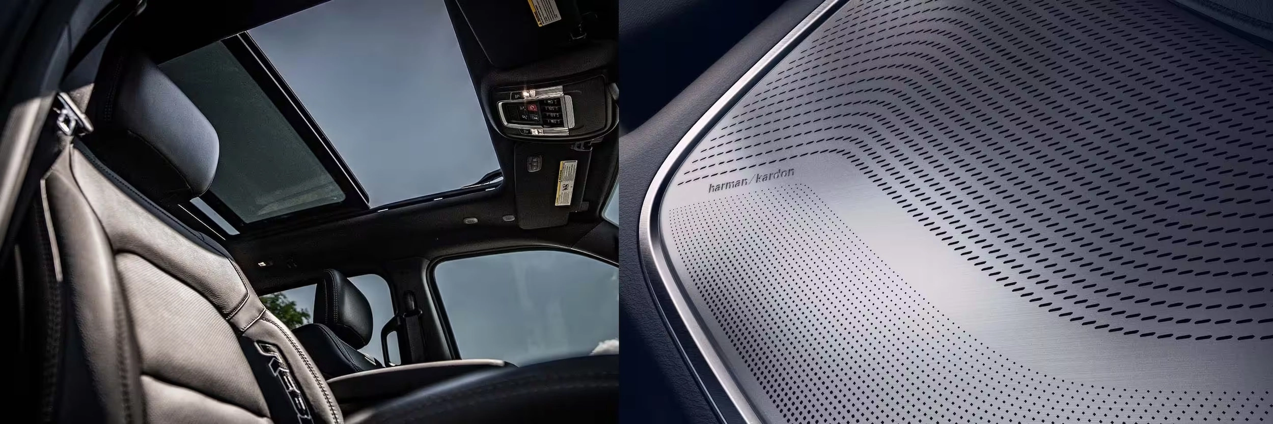 dual-pane panoramic sunroof