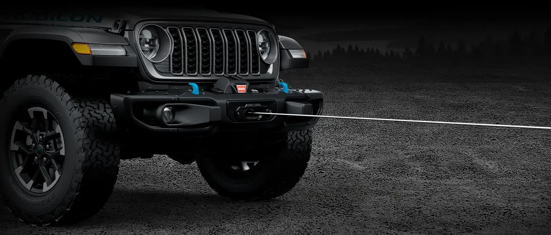 2024 JEEP® WRANGLER FACTORY-INSTALLED WINCH